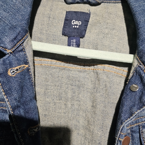 GAP EUC Oversized XS Women's Classic Blue Jean Jacket - Picture 2 of 4